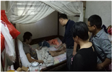 我院到梅州对精准扶贫的农户进行重阳节慰问